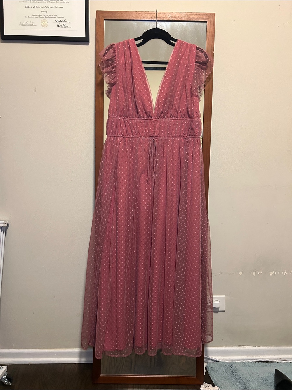 Lulu's Pink Gown